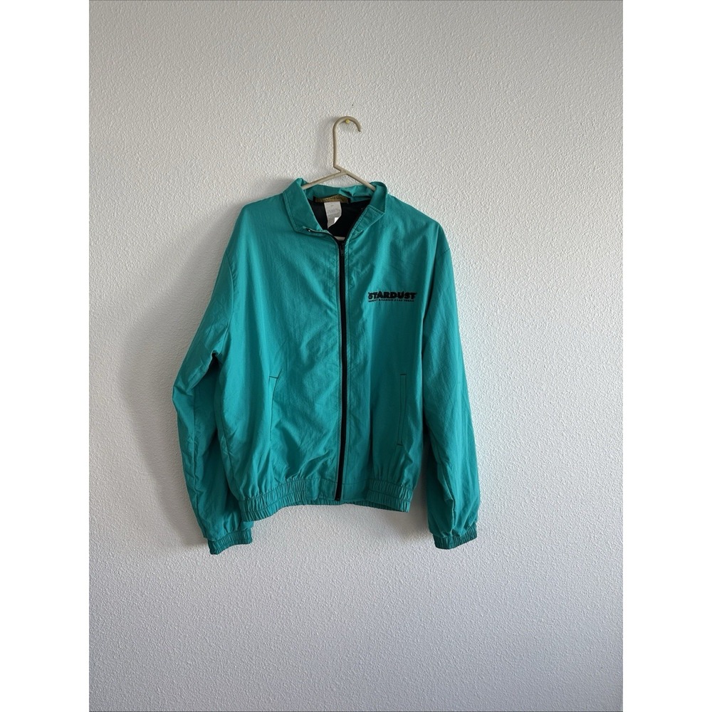 Vintage 90s stardust casino and resort nylon rain bomber jacket‎ Large - Picture 7 of 7